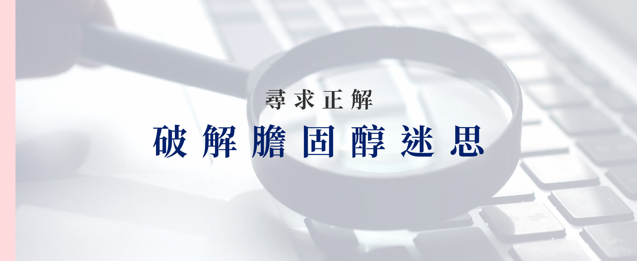尋求正解 破解膽固醇迷思