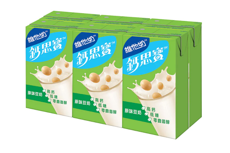 【食物安全】包裝紙受污染　維他奶回收鈣思寶高鈣原味豆奶