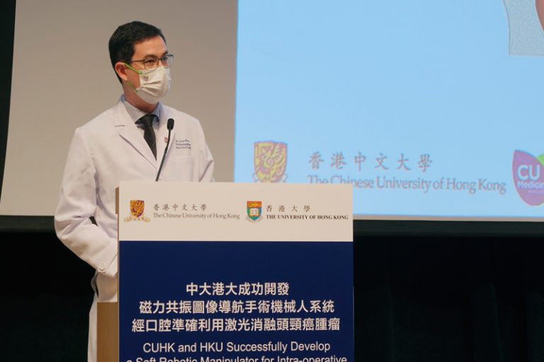 中大醫學院耳鼻咽喉─頭頸外科學系副教授陳英權醫生