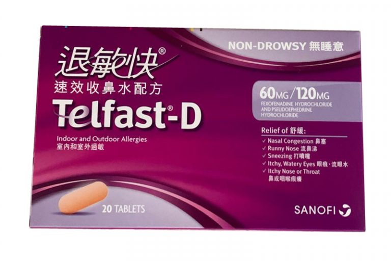 過敏藥-推薦-比較-皮膚敏感-鼻敏感-食物敏感-原因-症狀-口服抗過敏藥-急救過敏症-退敏快-Telfast-D