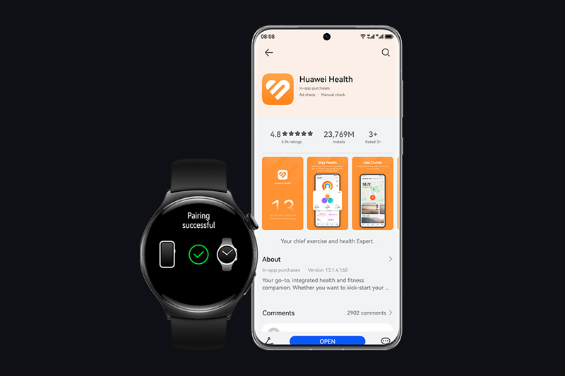 智能運動手錶推薦2022-HUAWEI-WATCH-4