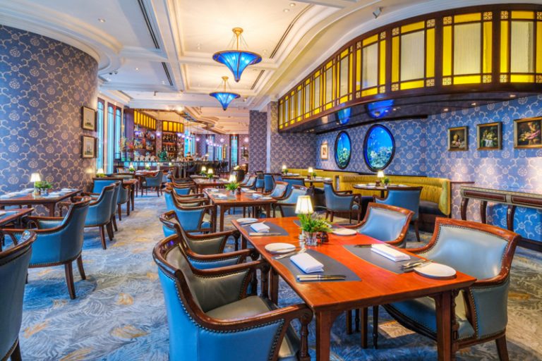港島香格里拉龍蝦吧餐廳 Island Shangri-La Lobster Bar and Grill Dining Area