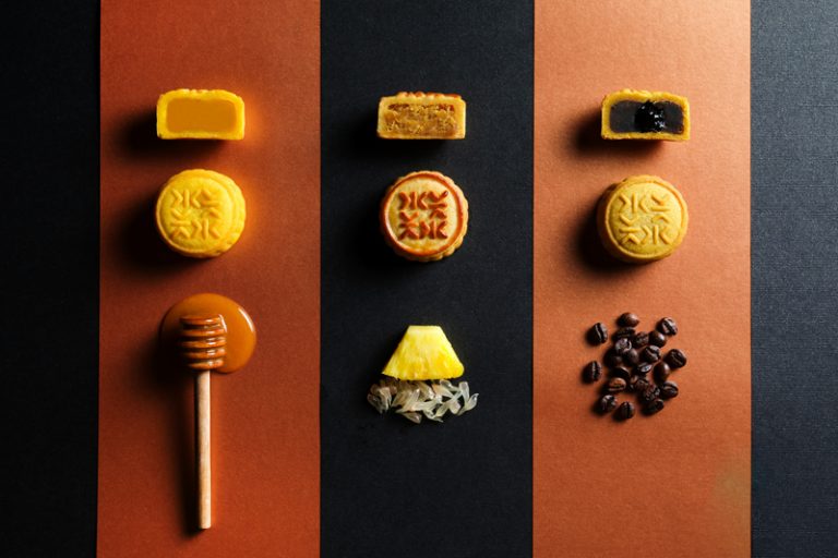 Kerry Hotel Hong Kong Hung Tong Mini Mooncakes Trio 紅糖迷你月餅三重奏