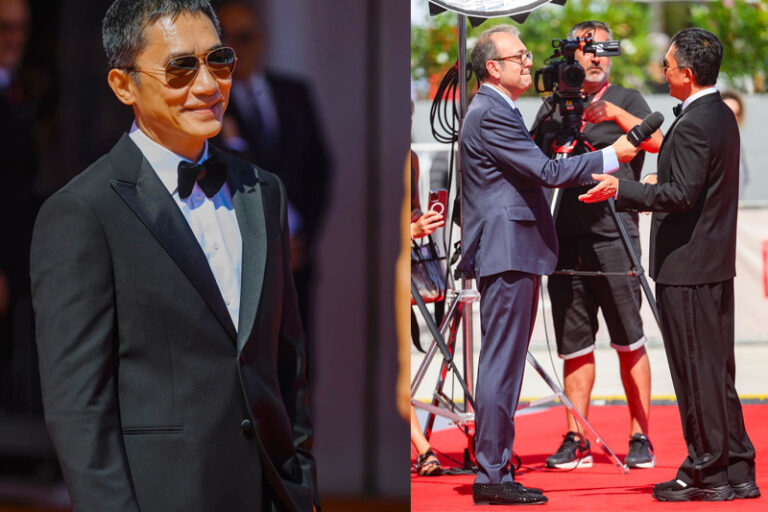 威尼斯影展｜梁朝偉獲頒終身成就金獅獎