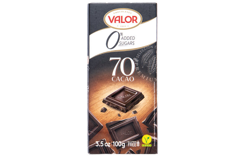 消委會．朱古力推介｜「Valor」70% Dark Chocolate No Sugar Added