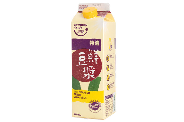 消委會．植物奶推介｜「維記Kowloon Dairy」特濃鮮豆漿The Beanier Fresh Soya Milk