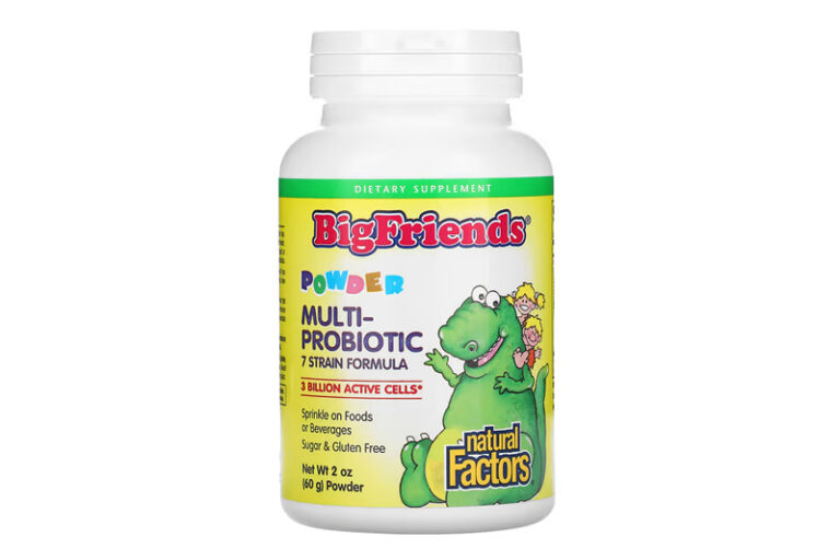 消委會益生菌調查-推介-益生菌保健產品-Natural-Factors-BigFriends-POWDER-Multi-Probiotic