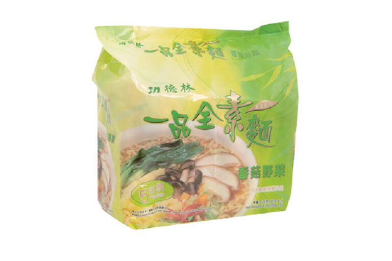 消委會.即食麵報告|功德林 Kung Tak Lam一品全素麵(香菇野菜