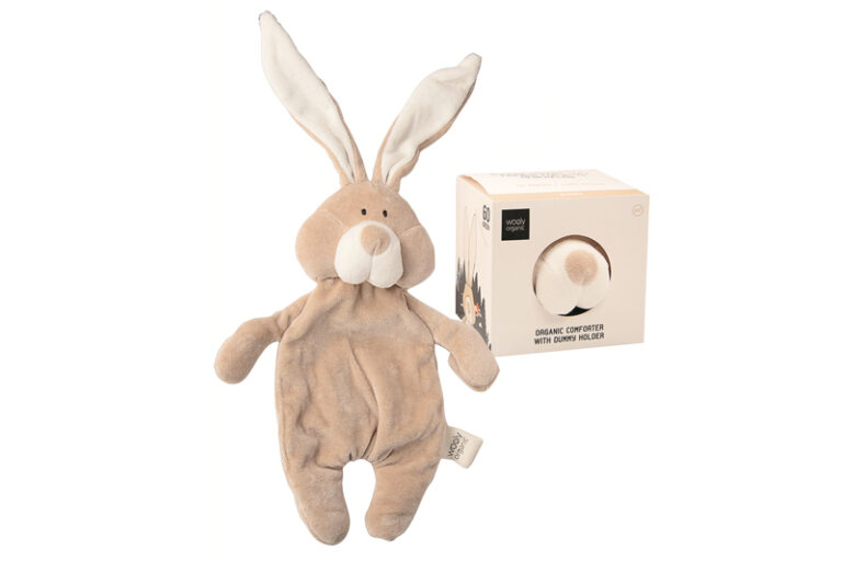 消委會安撫奶嘴夾報告｜「Wooly Organic」Organic Comforter With Dummy Holder - Bunny