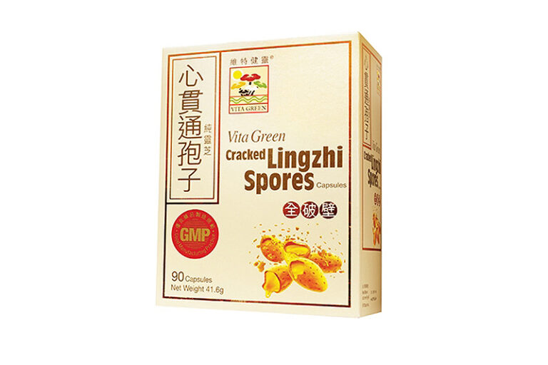 心血管健康-血管清道夫保健品推薦-三高-血脂-膽固醇-心臟健康-維特健靈-心貫通純靈芝孢子-90粒