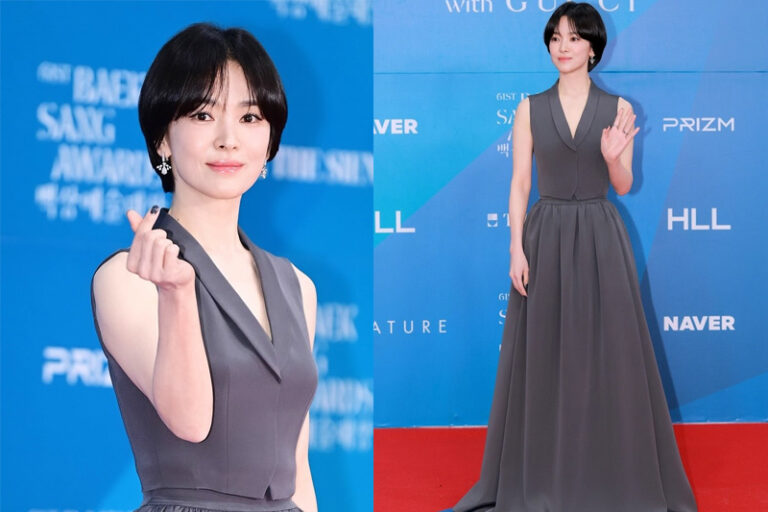韓國女神宋慧喬早前在「韓國最美女演員2025」票選中上榜第四名，足見她魅力非凡！