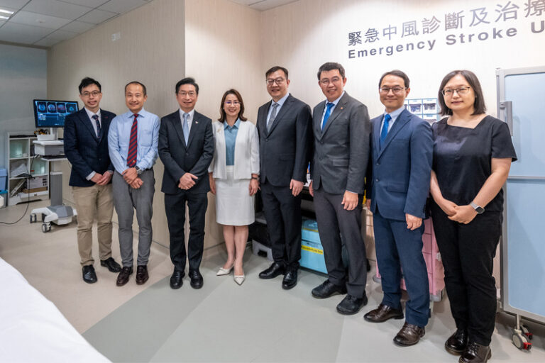 中風｜中大威院率先引入低場磁力共振 推動全港首個一站式緊急中風診治　顯著縮短診治時間
