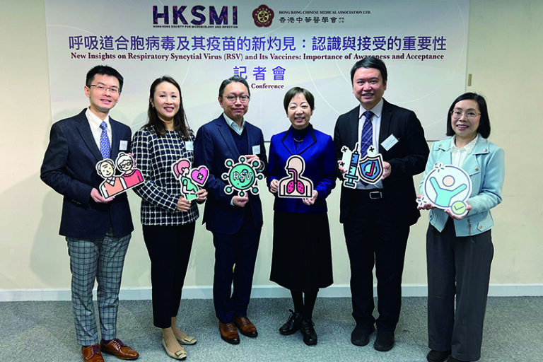 調查：近六成半受訪者願接受全額資助RSV疫苗-學會籲2高危群組接種疫苗-香港微生物及傳染病學會-香港中華醫學會