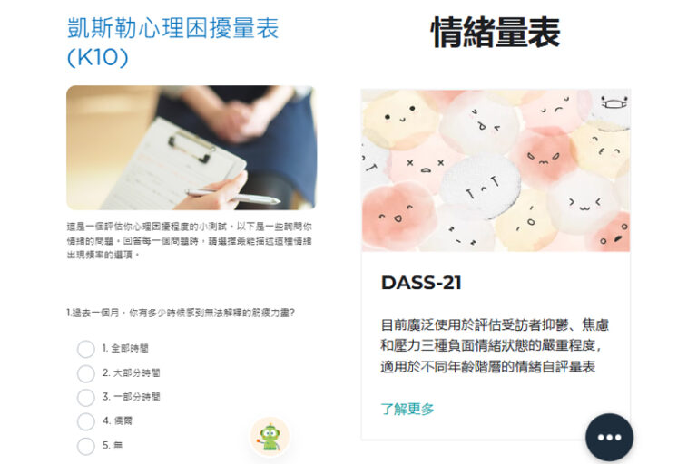 精神健康測試-自我評估工具-審視情緒-輔導心理學家