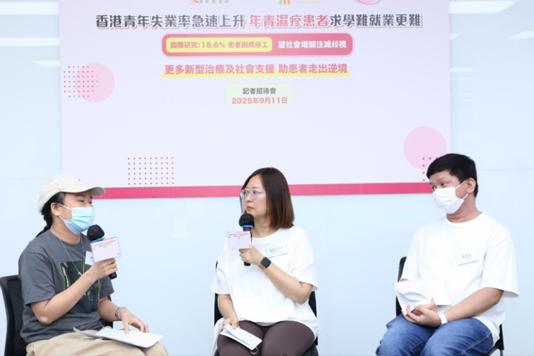 濕疹真實個案｜年輕濕疹患者因病要停學有輕生念頭 求學難就業更難