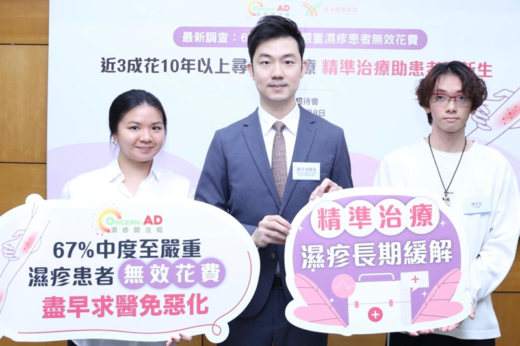 濕疹｜調查發現67%中度至嚴重患者無效花費 近3成花10年以上尋合適治療