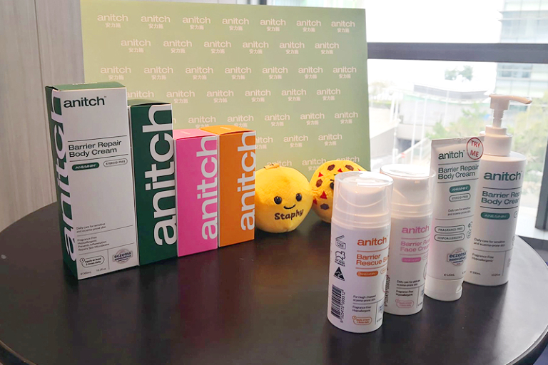 anitch-濕疹護理霜-濕疹革命性突破-港大廿年科研-濕疹護理新配方-安思靈-打破耐藥性惡性循環-Anitch-高一村教授披露研究後續-冀五年後技術用於治療致命炎症