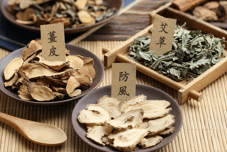 薑皮、艾草、防風