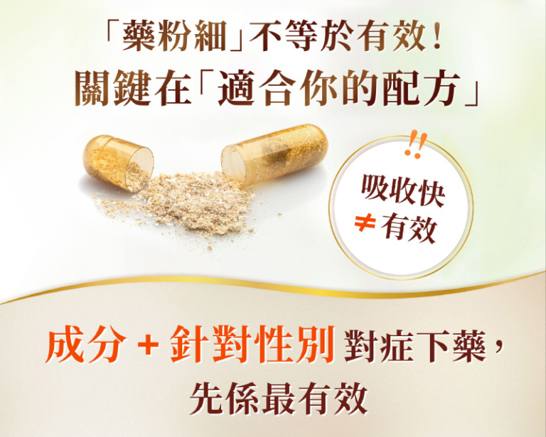 防掉髮保健品分性別更有效？即睇3個真實個案及中醫分析：選女士專用天然配方 逆轉秀髮更豐盈年輕