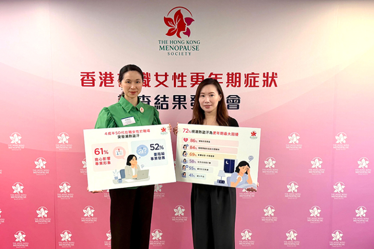 更年期重疊事業高峰期 七成女性啞忍潮熱盜汗 近半未知有非荷爾蒙治療選擇