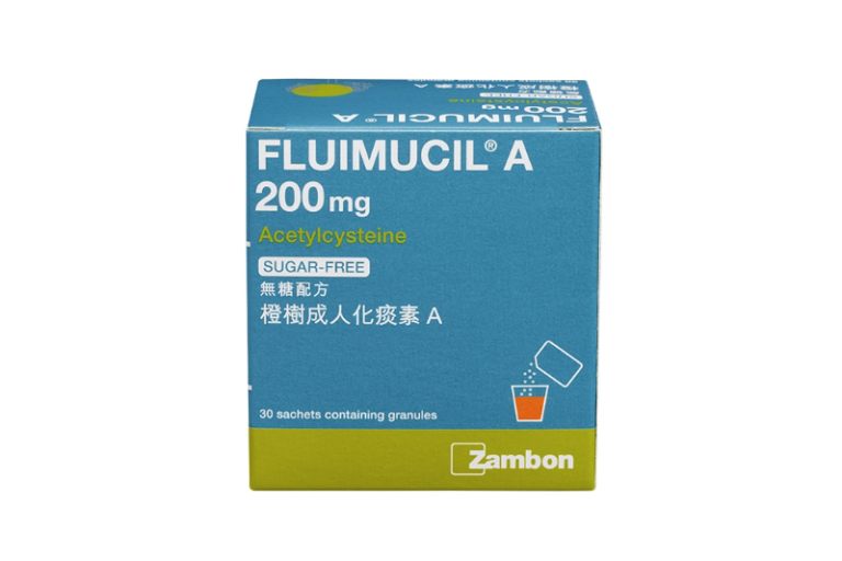 Fluimucil橙樹成人化痰素A200毫克(無糖配方)粉劑 30包